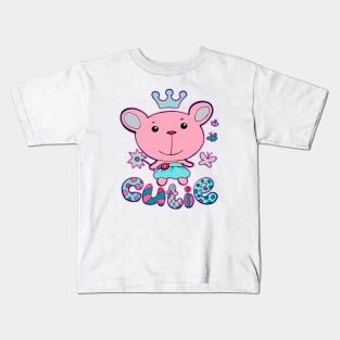 cutie fairy mouse Kids T-Shirt